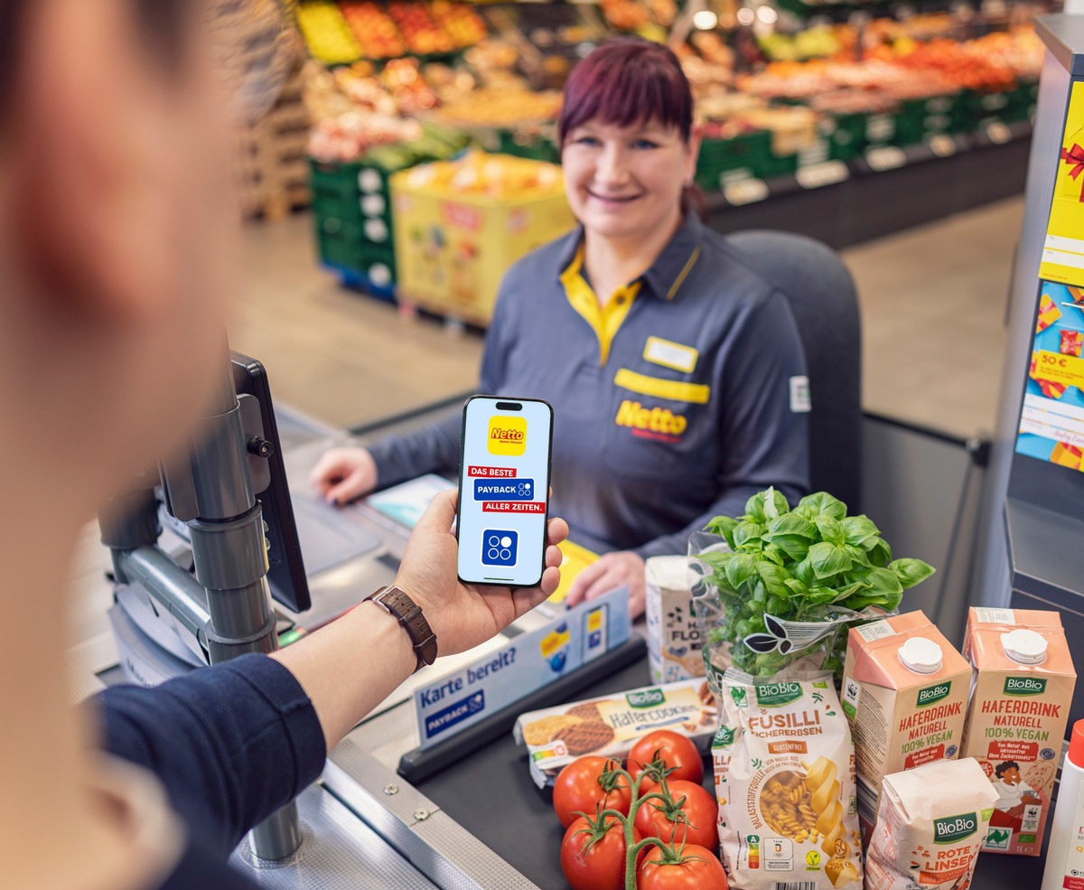 Pressemotiv: Kampagne - Netto feiert Partnerschaftsstart mit PAYBACK / Weiterer Text über ots und www.presseportal.de/nr/72216 / Die Verwendung dieses Bildes für redaktionelle Zwecke ist unter Beachtung aller mitgeteilten Nutzungsbedingungen zulässig und dann auch honorarfrei. Veröffentlichung ausschließlich mit Bildrechte-Hinweis.